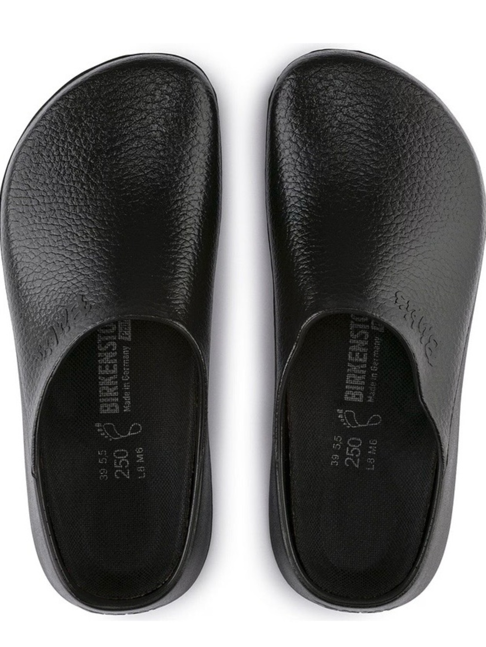 Birkenstock Unisex Super-Birky Black Slip-On Clog Shoes